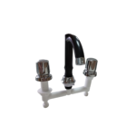 MEZCLADORA DE BAÑO NEGRA PARA LAVATORIO