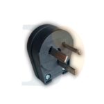 FICHA MACHO 90º C/TIERRA GRAFITO 10A RICHI