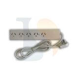 ZAPATILLA 5 TOMAS BI-NORMA C/CABLE 5MTS RICHI