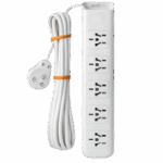 ZAPATILLA 4 TOMAS MULTI-NORMA C/CABLE 2.5MTS RICHI