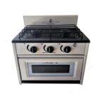 ANAFE 2H C/HORNO C/ACERO INOXIDABLE GAS NATURAL