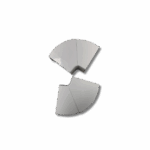 CURVA PLANA PARA CABLE CANAL 40X16MM