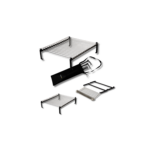 PARRILLA ENROLLABLE DE 50X43CM BROKSOL