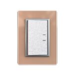 BASTIDOR Y TAPA CRISTAL CHAMPAGNE