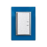 BASTIDOR Y TAPA CRISTAL AZUL