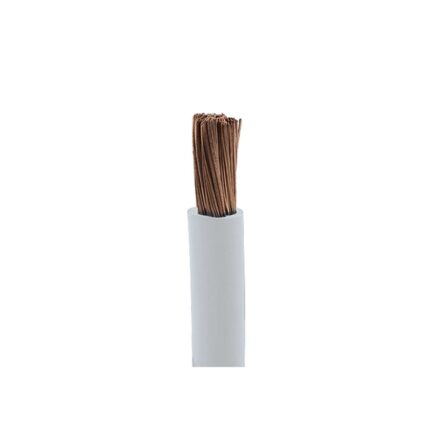 CABLE UNIPOLAR 6MM BLANCO NASELLO