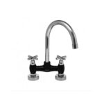 MEZCLADORA ABS PEKIN NEGRA MESADA VOLANTE CRUZ