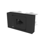 TOMA TELEF. RJ11 PLATINUM NEGRO