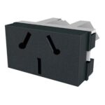 MODULO TOMA PLATINUM (BINORMA) NEGRO