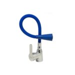 MONOCOM. SEUL PICO GIRATORIO FLEX CROMADA AZUL