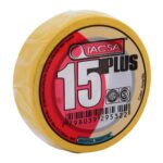 CINTA AISLADORA TACSA PLUS AMARILLA 10MTS#