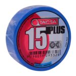 CINTA AISLADORA TACSA PLUS AZUL 10MTS#