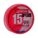 CINTA AISLADORA TACSA PLUS ROJA 20MTS#