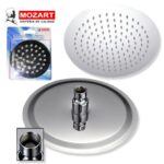 FLOR DUCHA /LLUVIA 4´´120 GRS. REDONDA ACERO INOX.