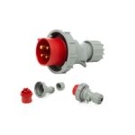 FICHA INDUSTRIAL 3P + T 16A IP67#