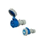 TOMA INDUSTRIAL ACOPLE 2P + T 16A IP67#