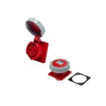 TOMA INDUSTRIAL EMBUTIR 3P + T 32A IP67#