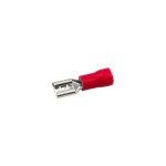 TERMINAL PALA HEMBRA 6.3MM ROJO