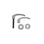 D/B MINISTERIO RTA REDONDA CHAPA 40MM ALUMINIO BCO