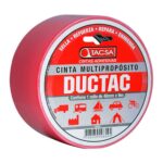 CINTA DUC TAPE TACSA 9MTS ROJO #
