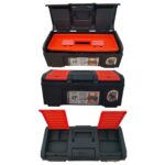 CAJA DE HERRAMIENTAS C/GAVETERO 17" 43X18X19,5CM