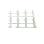 MALLA PLASTICA CUADRADA 15X15MM 1X25MTS BLANCO