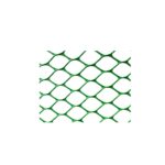 MALLA PLASTICA ROMBOIDAL 15X15MM 1X50MTS VERDE