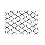 MALLA PLASTICA ROMBOIDAL 15X15MM 1.20X50MTS NEGRO