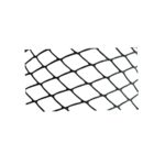 MALLA PLASTICA ROMBOIDAL 20X20MM 1.20X50MTS NEGRO