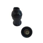 PORTALAMPARAS 3 PIEZAS MIGNON NEGRO