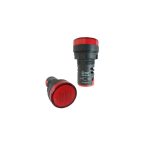 PILOTO MONOBLOQUE 230/110VC LENTE ROJO#