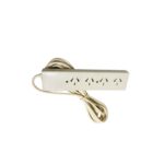 ZAPATILLA 4 TOMAS C/CABLE 5MTS GENESIS