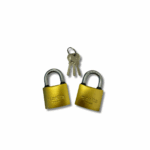 CANDADO DOBLE 50 MM BRONCE MISMA LLAVE ZELTA