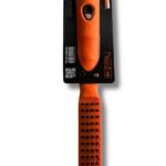 CEPILLO DE ACERO CON RASPADOR 10.5" ZELTA